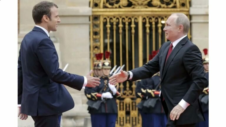 Владимир Путин во Франции провел романтические переговоры
