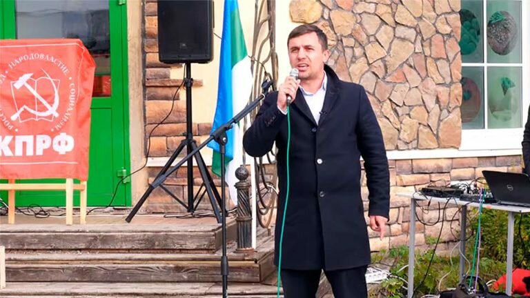 Николай Бондаренко посетил мусорный полигон в Шиесе и призывал к смене власти законным путем