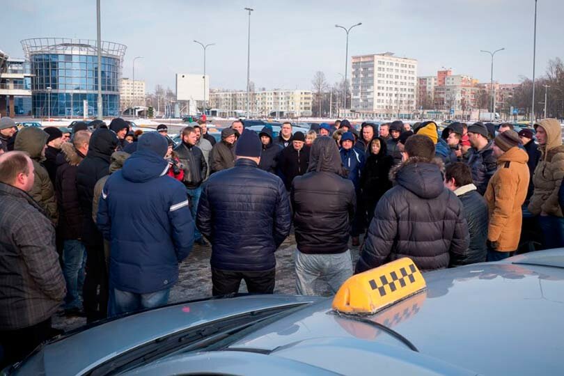 Московские таксисты