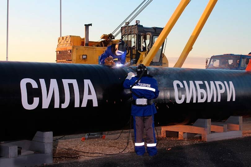 Сила Сибири Газпром