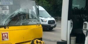 В Иваново, при столкновении трех автобусов пострадали люди