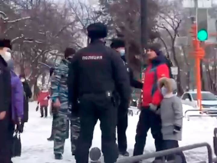 Задержание отца с ребенком в Абакане