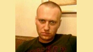 Бритый Навальный