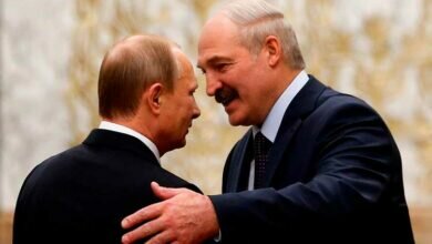 Путин и Лукашенко