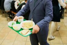 Обед в школе