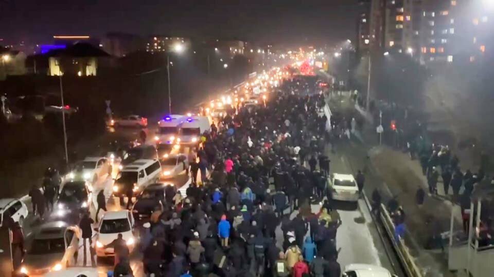 Протесты в Казахстане