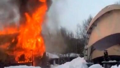 Пожар в ресторане Зеленограда