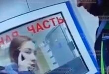Драка гаишника и девушки-оперативника в Петербурге