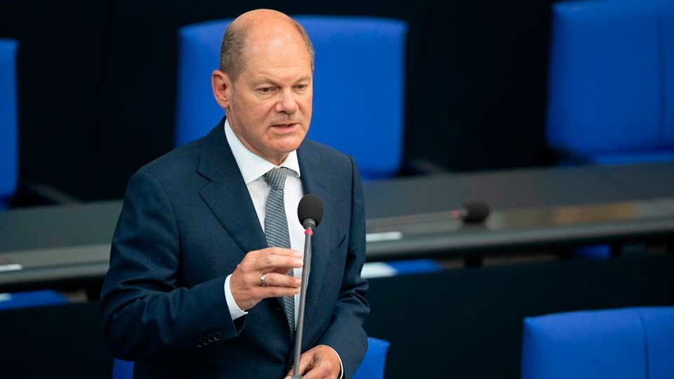 Канцлер Германии Олаф Шольц
