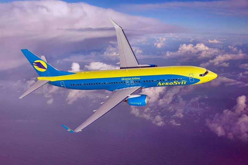 Украинский самолет