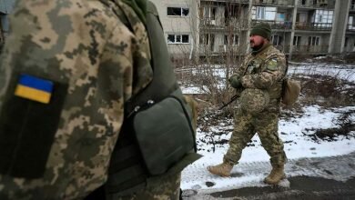 Украинские военные