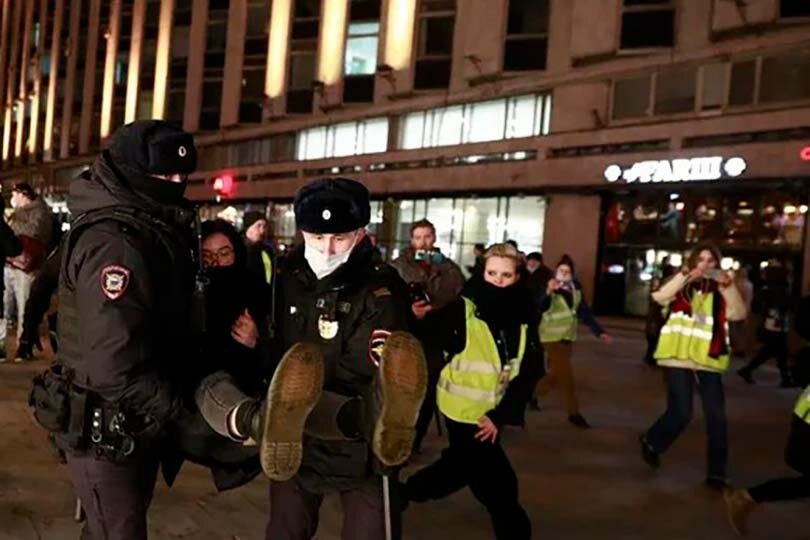 Митинг в Москве на тему Украины