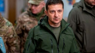 Зеленский в военной форме