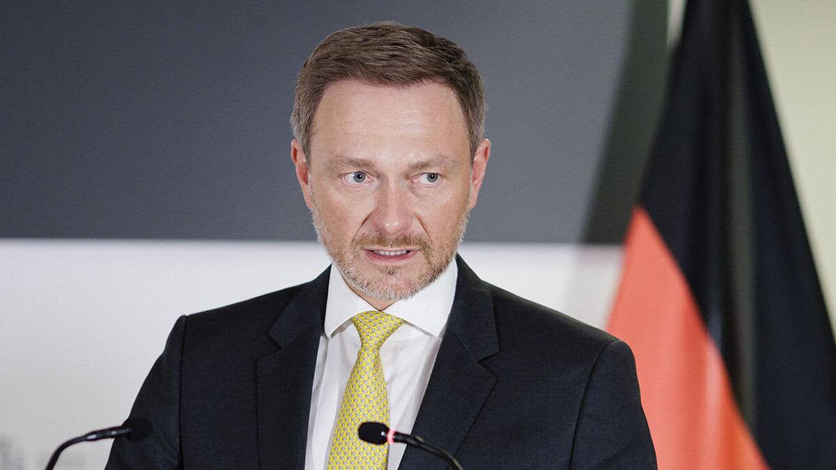 Глава Минфина ФРГ Кристиан Линднер