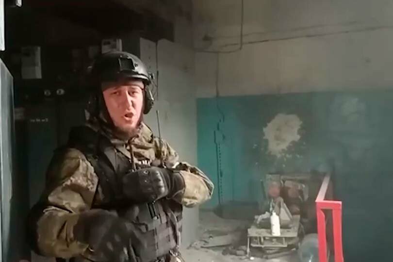 Бой на заводе Азовсталь