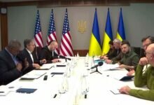 Встреча Остина и Блинкена с Зеленским в Киеве