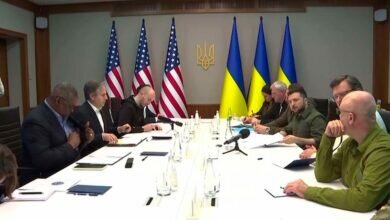 Встреча Остина и Блинкена с Зеленским в Киеве