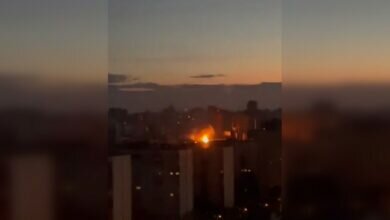 Удар по Киеву