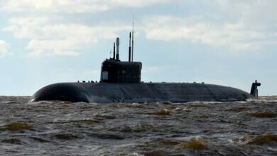 Атомная подводная лодка Белгород с аппаратом Посейдон