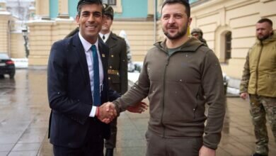 Сунак приехал в Киев для встречи с Зеленским