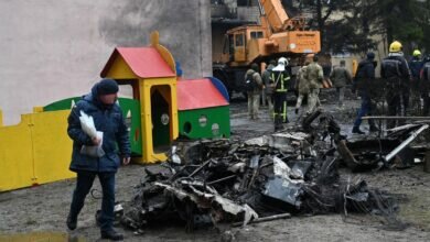 Крушение вертолета в Броварах с главой МВД Украины