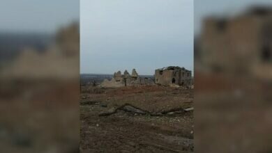 Руины на Донбассе