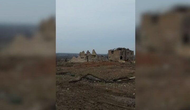 Руины на Донбассе