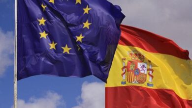 Испания и ЕС, флаги