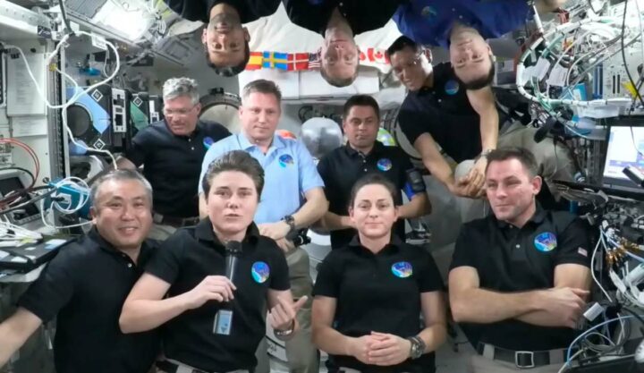 Международный экипаж на МКС