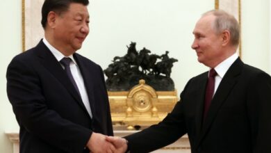 Путин и Цзиньпин