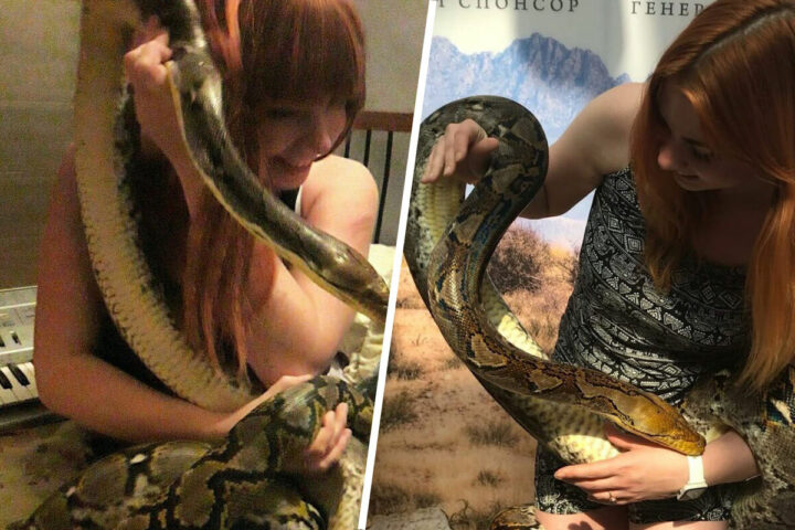 Лиза и змея