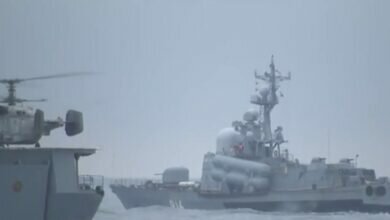 Маневры российского флота