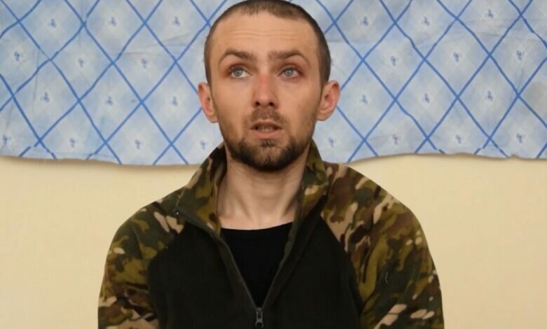 Украинский пленный Игорь Андросов