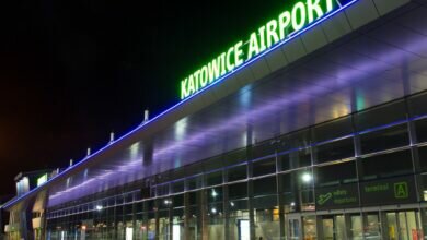 Аэропорт в Катовице Польша