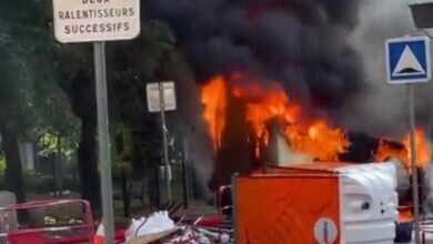 Протесты в Париже