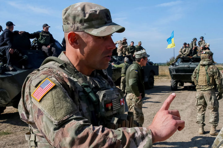 Военные США на Украине