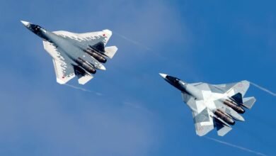 Российские истребители пятого поколения Су-57