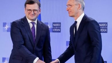 Дмитрий Кулеба и Йенс Столтенберг