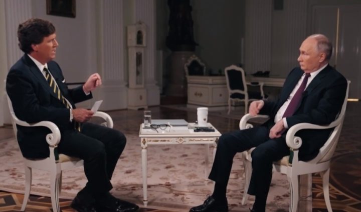 Интервью президента Путина Карлсону