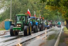 Протест польских фермеров